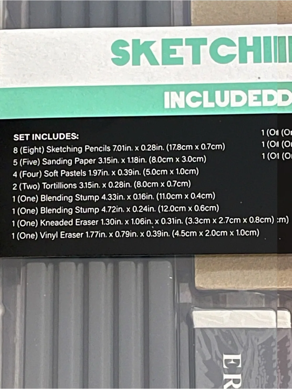 Ultimate Fine Art Sketching Set + 80-Sheet 9x11 Sketch Pad | Floral Cover NEW